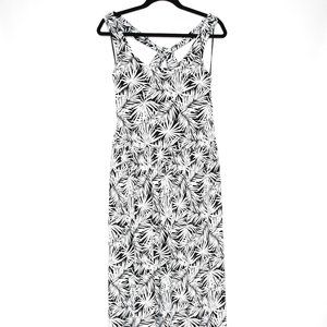 Michael Kors Maxi Dress Large Criss Cross